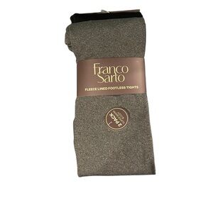 Franco Sarto 2pk Fleece Leggings— Black + Gray